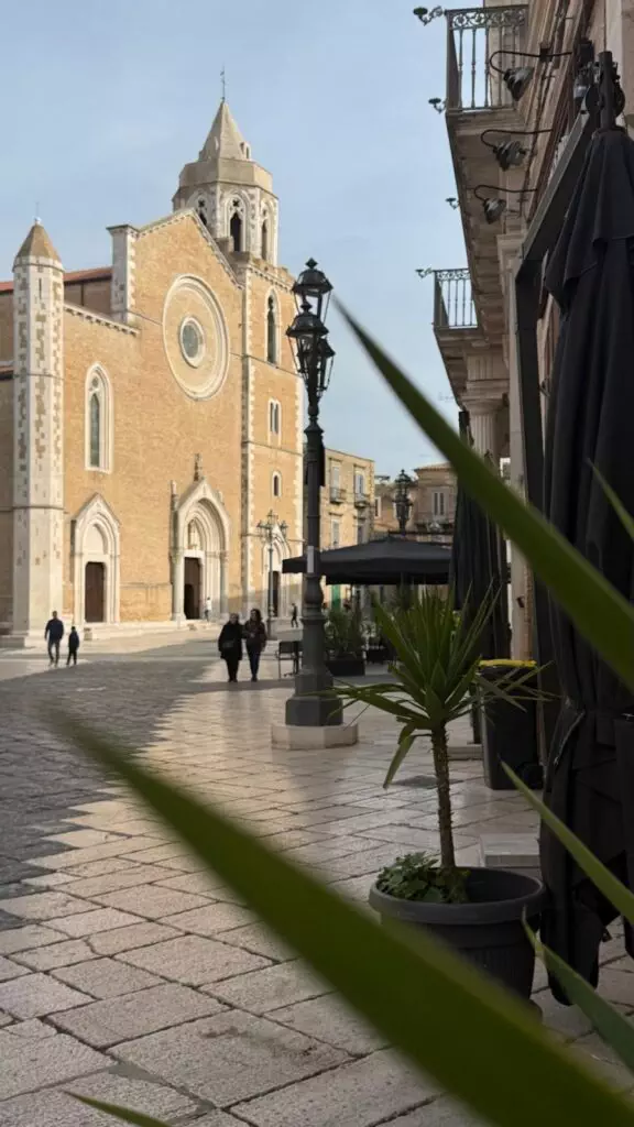 Facciata della cattedrale di Lucera