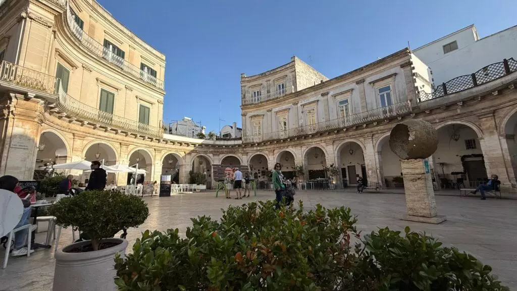 Piazza Maria Immacolata a Martina Franca