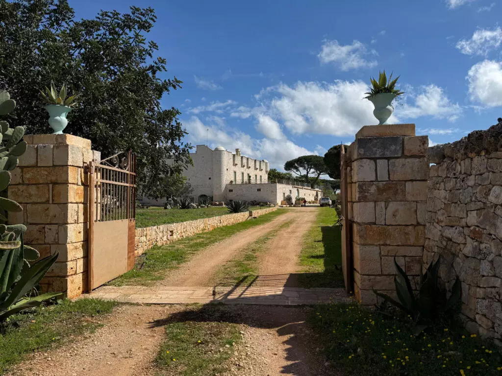 L'ingresso a Masseria Bottari ph. Lucrezia Argentiero